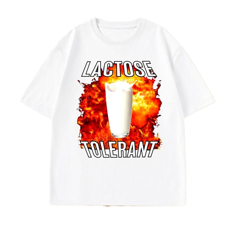 Lactose Tolerant Milk Explosion T-shirt M