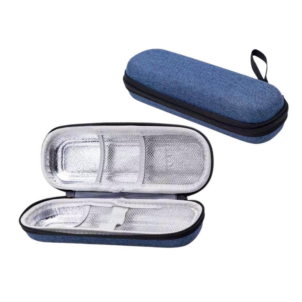 Insulin Cooler Travel Cases With Aluminum Foil Bag Liner Design For Diabetic Supply And Travel Medication Storage Use