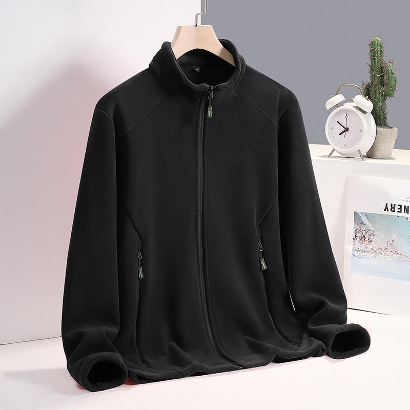 Outdoor Sports Thick Fleece Cardigan Jacket Women's Autumn and Winter Warm Jacket with Fleece Inner Lining Fleece Jacket