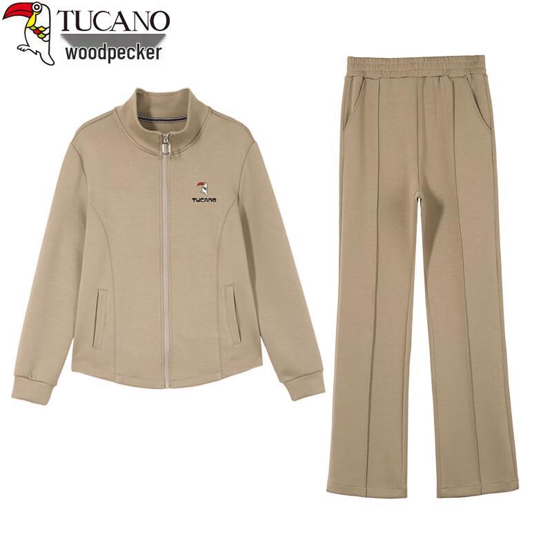 Woodpecker Women's Stylish Two-Piece Casual Sportswear Set