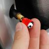 Car Tire Valve Stem Caps Kitten Pattern Tire Valve Stem Cap Cover Heavy Duty 4X Auto Wheel Accessories For Cycle Trucks