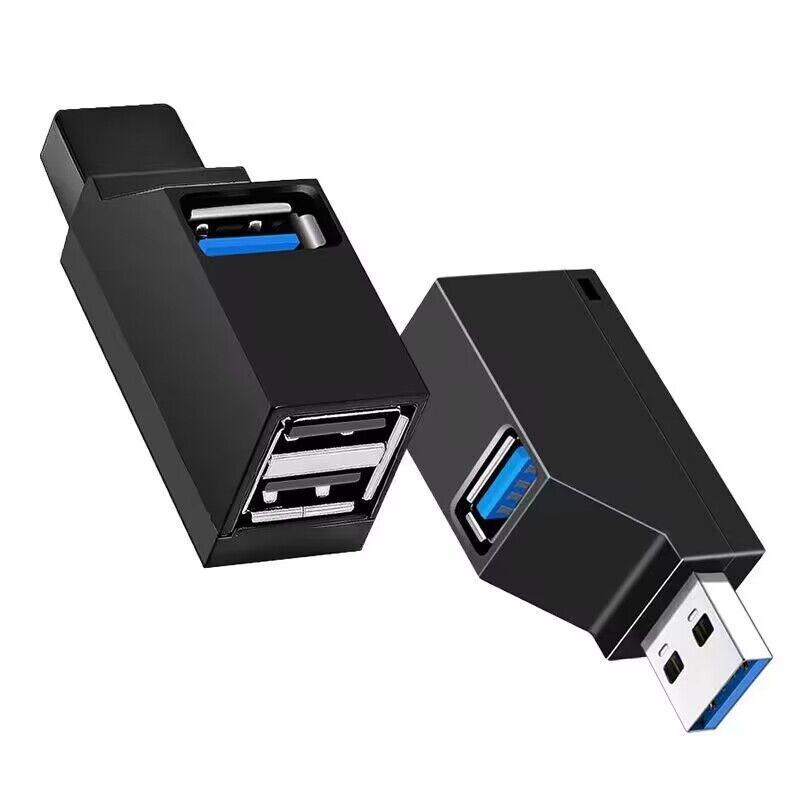 USB 3.0 High-Speed Portable Multi-Interface Hub Splitter