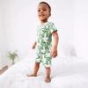 Boys' Cartoon Cotton Two-Piece Set: Short-Sleeved Top & Shorts