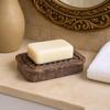 Soapstone Soap Dish With Drainer – Square 11x8cm