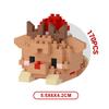 Christimas Toys Micro Building Blocks Toys For Kids Santa Claus Elk DIY Christmas Gifts Decorations