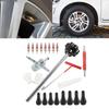Tire Valves Stem Cores Replacement Tool Kit Quick Change Tire Valves Tool Kit for Replacing Leaky Valves In Motorcycles