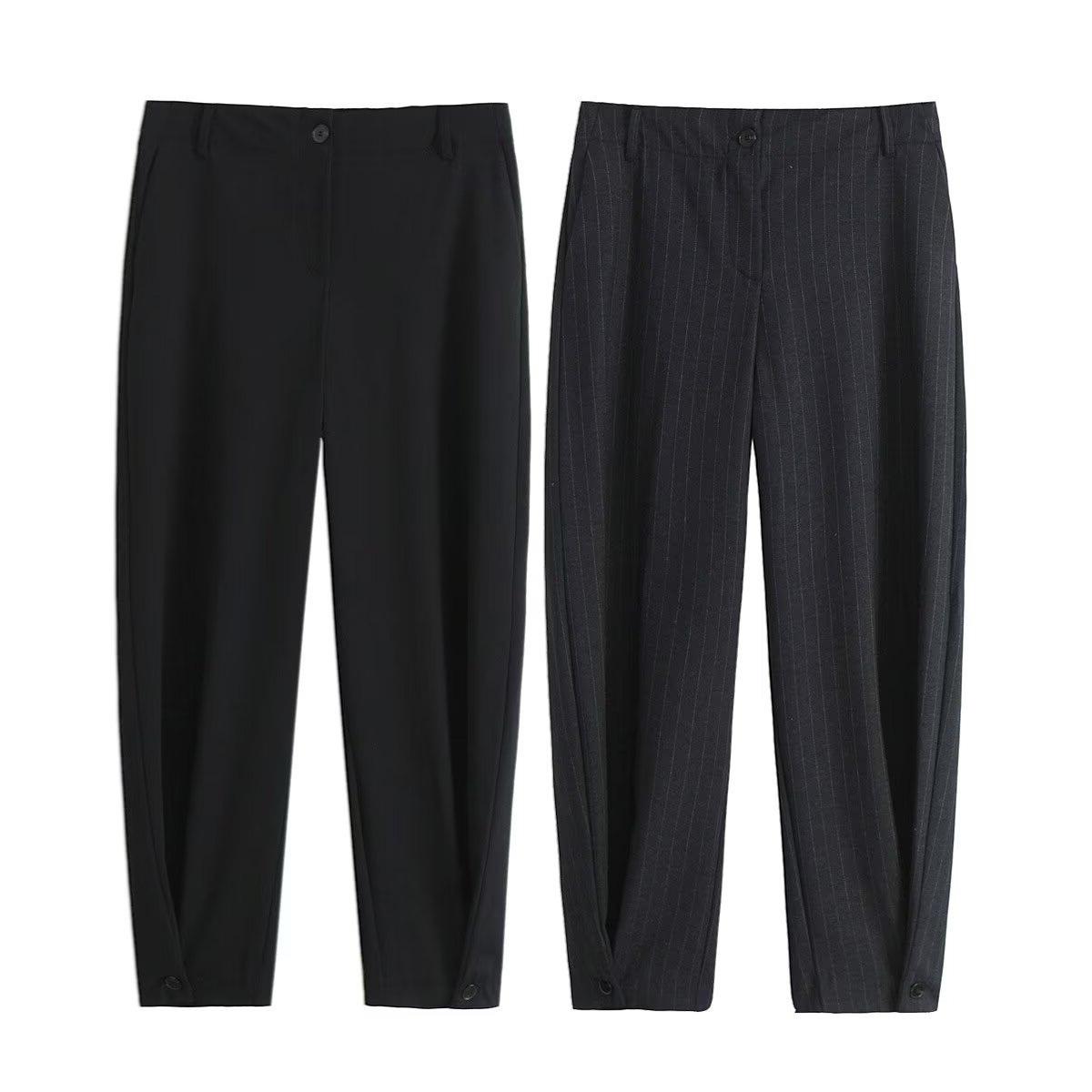 

TAOP&ZA Women s Versatile Loose Casual Long Pants - Early Spring Collection Small