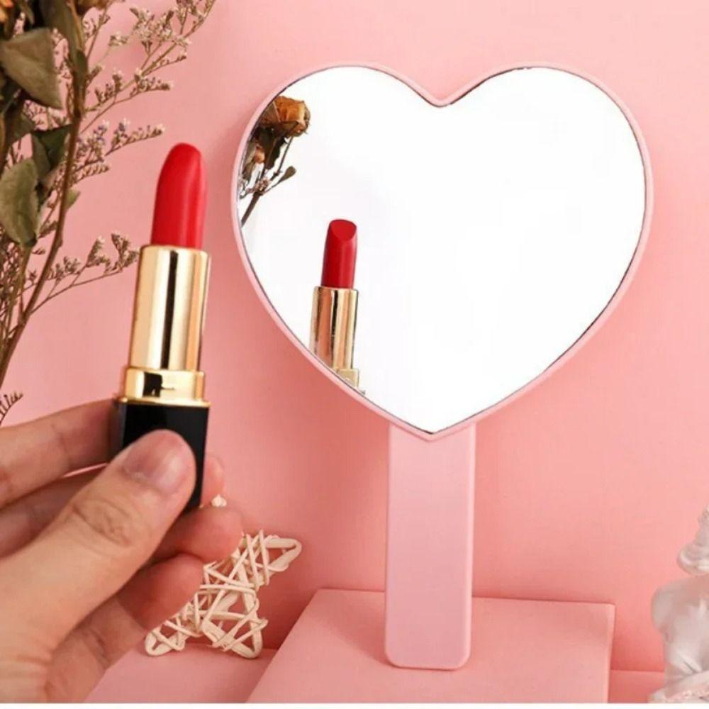 Cute Handheld Makeup Mirror Creative Square Mirrors New Portable Small Mirror