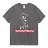 Radiohead The Bends Graphic T Shirts 90s Vintage Punk Hip Hop Short Sleeve Tee Shirt Oversized Streetwear T-shirt Male