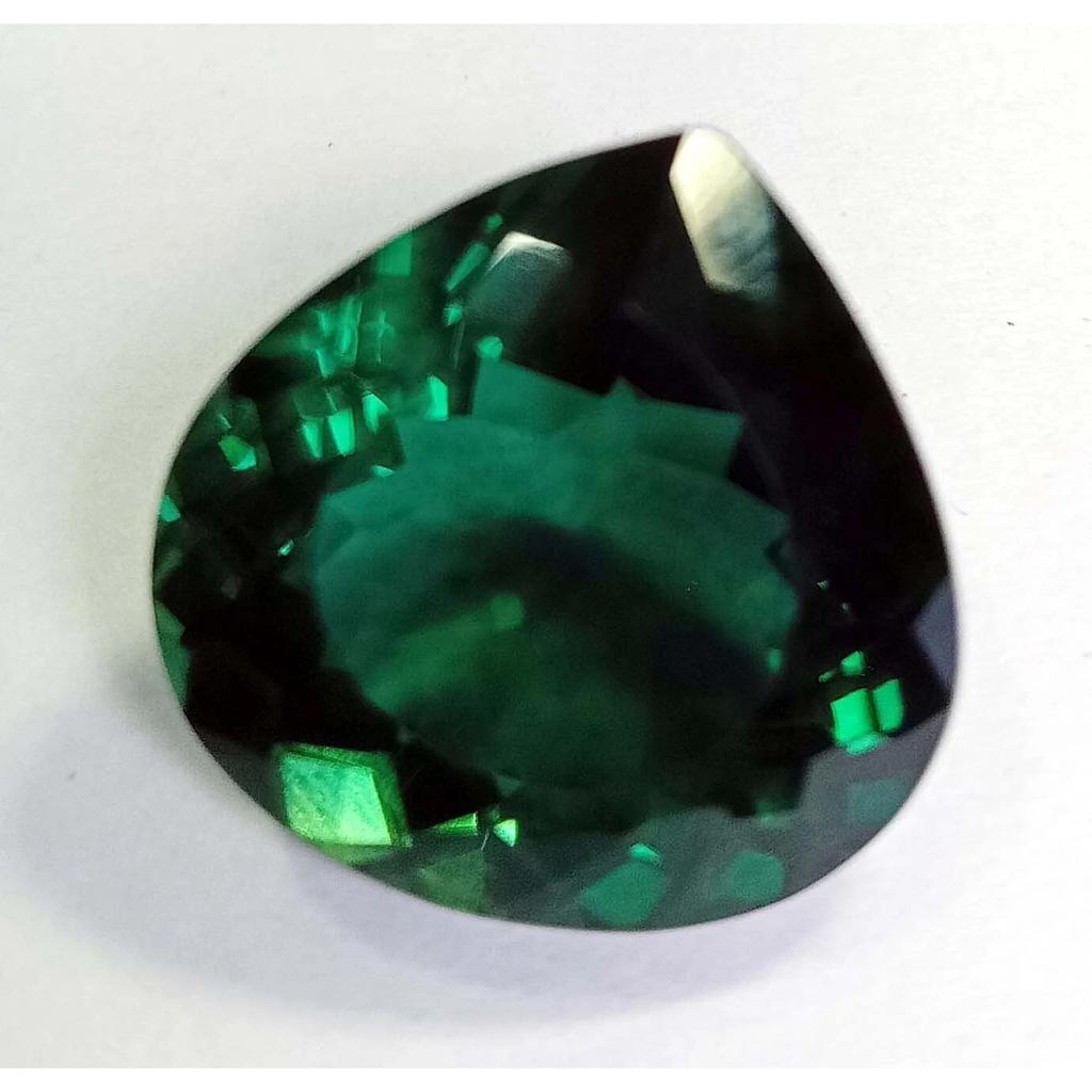 Certified Natural Green Tsavorite Garnet Pear Cut 10-11 Ct Fabulous Gemstone
