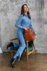 Elegant women's backpack made of eco-leather - Peterson