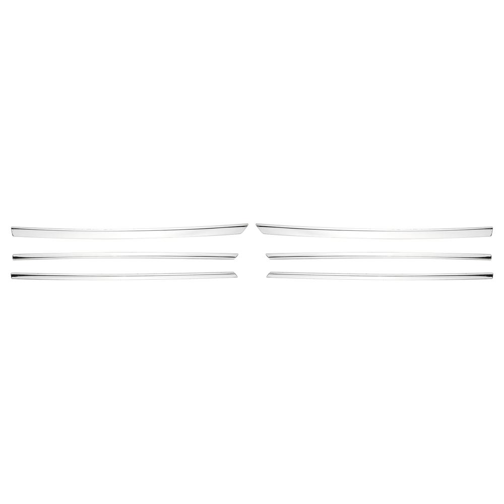 For Volkswagen VW T-cross Tcross 2018-2022 2023 Front Grille Racing Grill Strip Molding Trim Exterior Accessories Car Styling