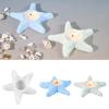 DIY Drip Glue Mold Ocean Series Starfish Candlestick Silicone Mold Candle Aromatherapy Gypsum Mold