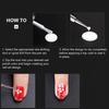 5Pcs Double-ended Nail Dotting Pen with Sparkling Rhinestones Handle, Dotting, Gems Picker Tool