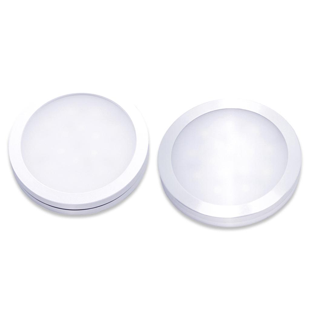 USB Powered 5V3W LED Desk Lamp Round Base LED Under Cabinet Puck Light For Office And Bedroom Use