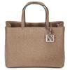 New ARMANI EXCHANGEAE PU Tote Bag Shopping Bag Shoulder Bag Handbag Women's Brown 942646-CC793-14949