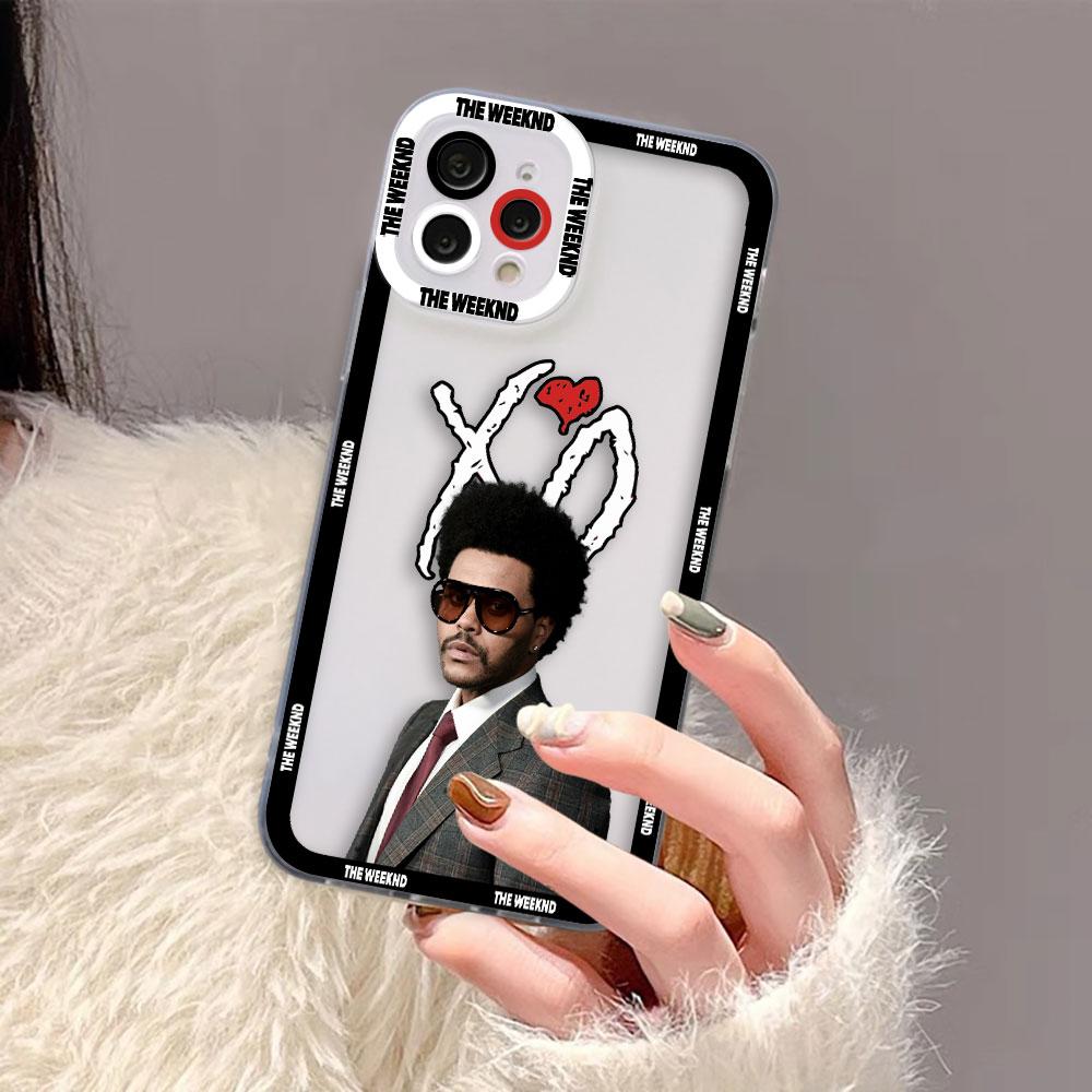The W-Weeknd XO Minimalist Clear Phone Case For VIVO S1 V20 V21 V21E V23 V23E V25 V27 V27E V29E V30E V30 V40 V50 V60 Case Cover