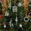 Carousel Acrylic Christmas Tree Ornaments DIY Ballet Girl Pendants  New Year