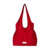 Girls' Style Lace-up Large-capacity Tote Bag with Bow on The Shoulder and Underarm Strap, Backless Bag, Vest-style Bag