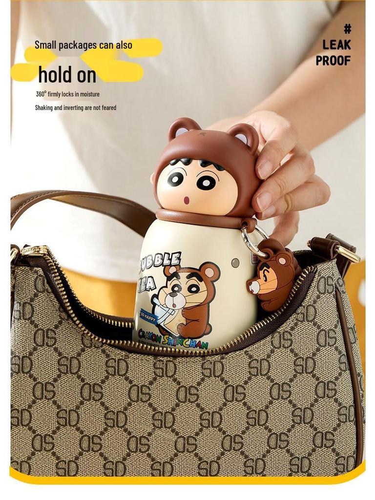 Crayon Shin-chan Insulated Cartoon Cup for Kids - Cute and High-Value Design