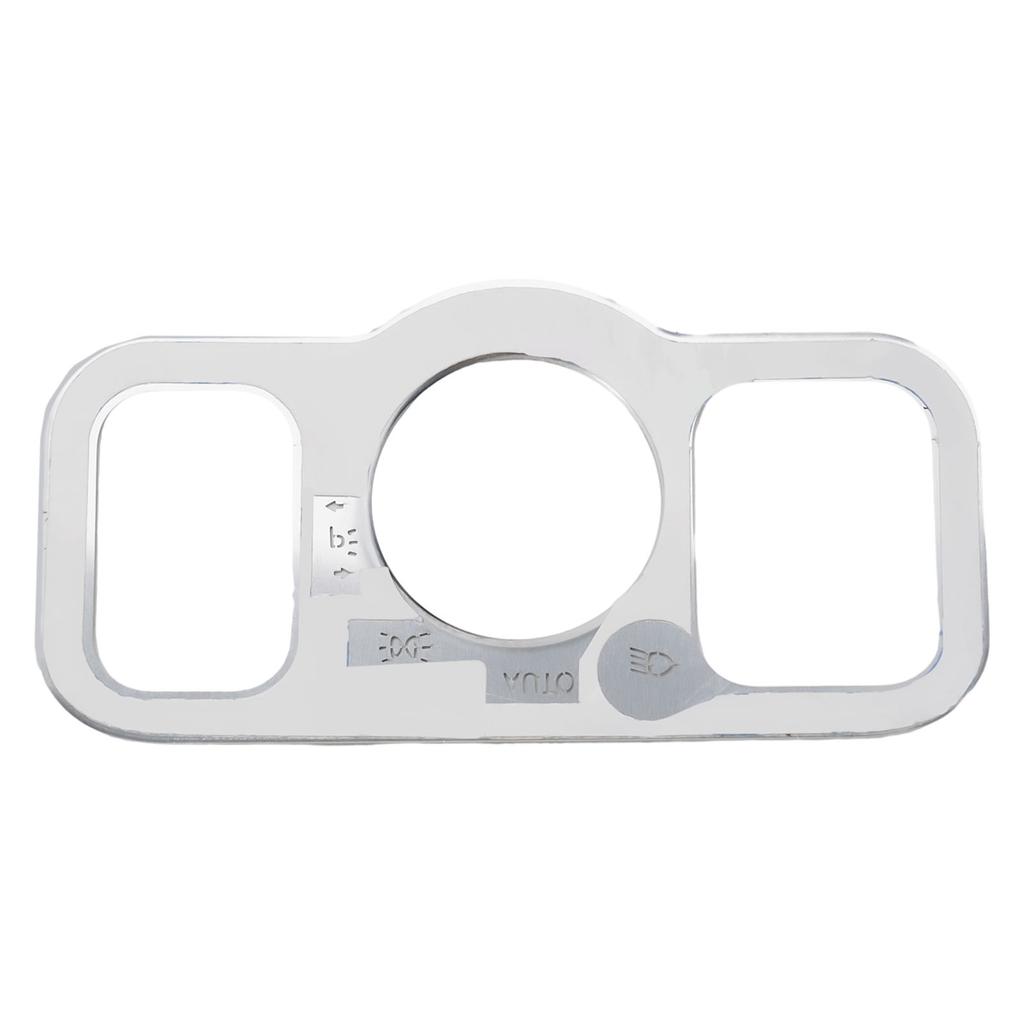 Protect Your For Mercedes with Our Headlight Switch Control Button Cover Trim Aluminum Alloy Material for Long Lasting Use