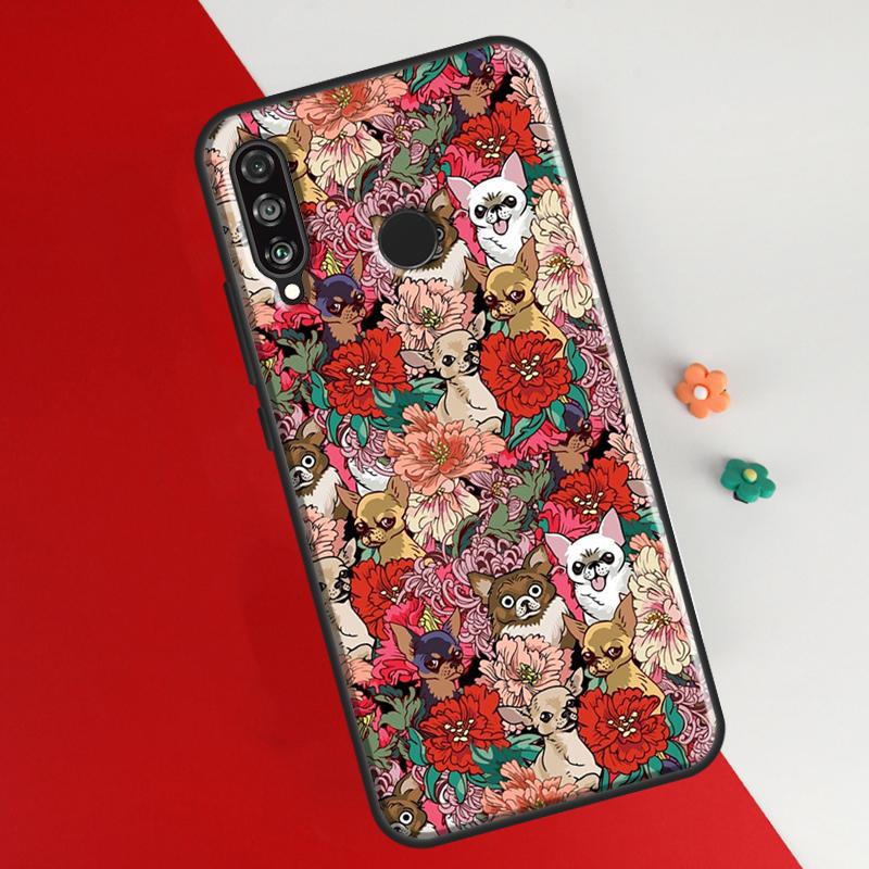 Chihuahua Dog Cover For Huawei P30 Pro P50 P20 P40 Lite P Smart 2021 Nova 5T Case For Honor 50 8X 10i