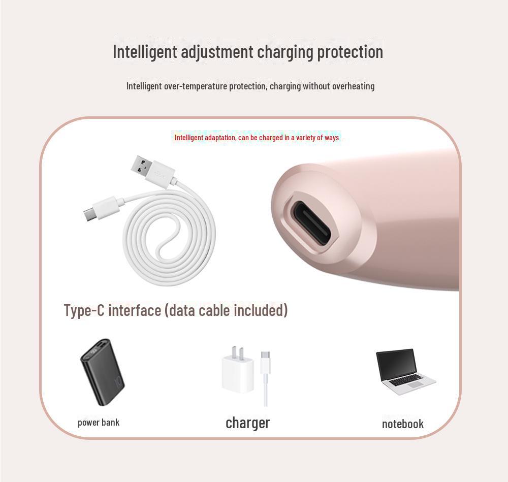 Women's Electric Shaver for Lip, Armpit, Leg, and Pubic Hair Removal
