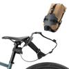 Qunature Bicycle Saddlebag Bracket - Lightweight, Adjustable, Easy Installation, Seatpost Storage Rack for Road and Mountain Bikes