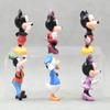 MINISO Mickey Mouse Actionfigur Mickey Modellpuppe Anime Wonderful House Peripherie Kuchen Dekoration Kinder Geburtstagsgeschenk