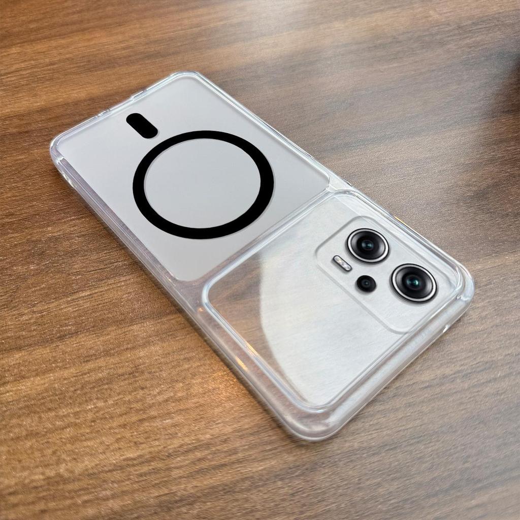 Case for Xiaomi POCO X4 GT Anti-Fingerprint Matte Cover Big Camera Window Clear Edge Casing
