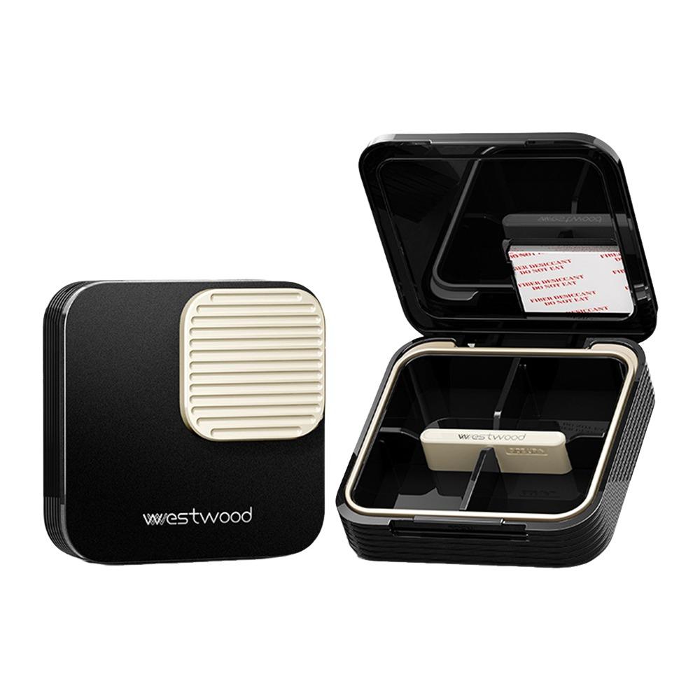 4 Fächer Medizinaufbewahrungsbox Feuchtigkeitsgeschützt Große Kapazität Pillenorganizer Versiegelt mit Deckel Tablettenbehälter für Zuhause & Reisen