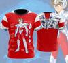 Anime Saint Seiya Pegasus Cosplay 3D Children's T-Shirt Fashion Cool Daily Unisex T Shirt Street Personality Y2k Tops Summer Clothing