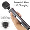 Riesige Zauberstab-Vibratoren für Frauen, USB-Aufladung, großer AV-Stick, weibliches G-Punkt-Massagegerät, Klitoris-Stimulator, Sexspielzeug für Erwachsene für Frauen