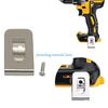 Y5GD 10Pcs Nonrust Steel Tool Clip Suitable with 20V Largest Drill Driver Power Tool Belt Holders Waist Clip Set