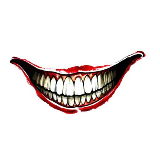 

Автомобильная наклейка Водонепроницаемая форма губ Неувядаемый привлекательный узор с большим ртом Легко наносится B