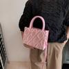 Summer New Fashion Simple Small Square Bag Retro Handbag Casual Crossbody Bag Popular Bag for Women