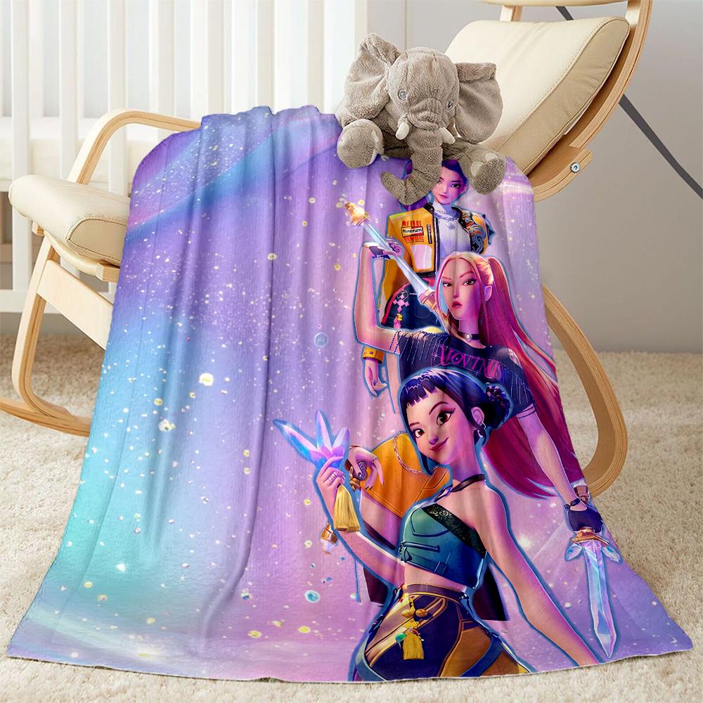 Futuristic Fashion Party Blanket Warmthful Decor Suitable for Couch Sofa Picnics Four Seasons Multipurpose Warmthful Decor