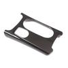 For Mercedes Benz A GLA CLA Class W176 X156 C117 ABS Carbon Fiber Texture Car Center Console Water Cup Holder Cover Trim