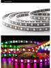 WS2812B Programmable Dreamcolor LED Strip: 5050 RGB SMD, Waterproof, Built-in IC, 5V