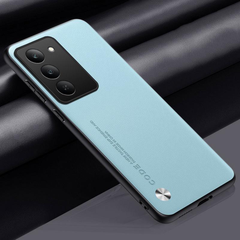 Plain Leather Case For Realme V60 Pro Realme GT Neo 7 6 6T 5 3 3T GT 7 Pro 6 6T 5 Pro 3 13 Pro 12 11 Hard Camera Protect Cover