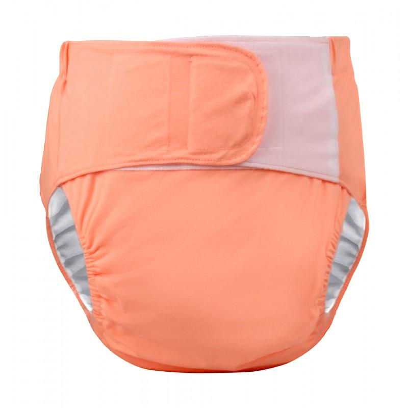 Reusable Cotton Incontinence Pad Adults With Breathable Fabric Hook-and-Loop Fastener