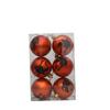 6Pcs 6cm Halloween Hanging Ball Mini Tree Ornament DIY Halloween Tree Baubles  for Home Party