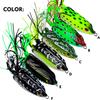 Thunderfrog Simulation Lure Bait 7cm 15g Floating Water Thunderfrog Black Fish Black Pit Long-range Floating Water Frog Bait Fake Bait