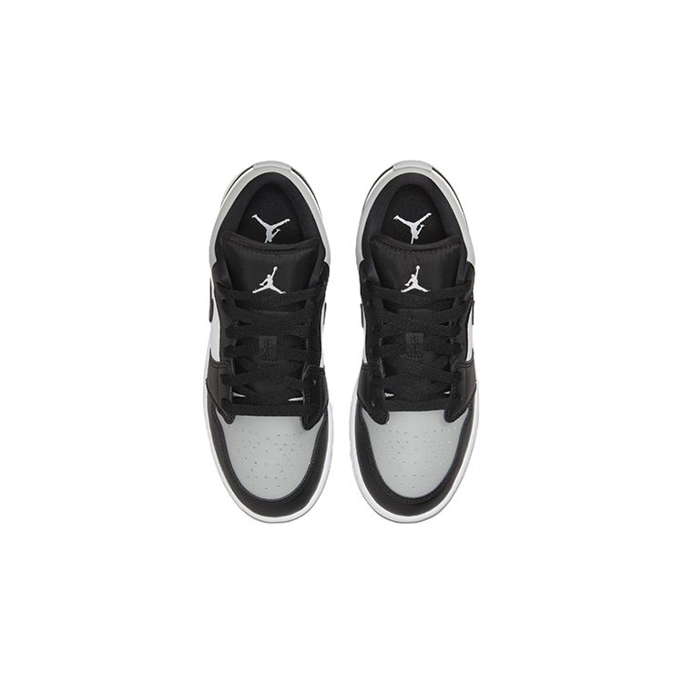 Air Jordan 1 Low GS Light Smoke Grey Black White 553560-052