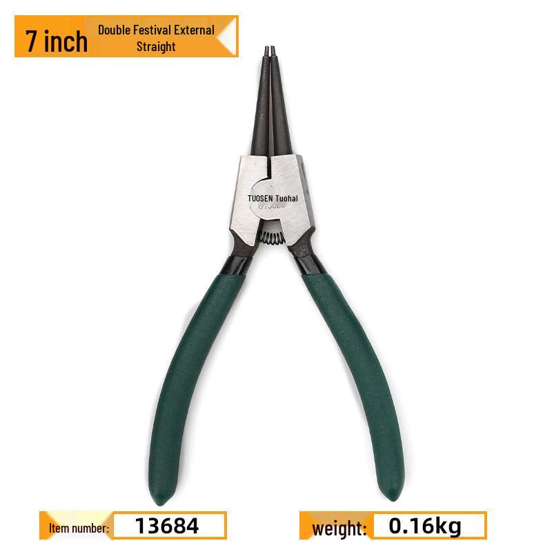 WEDO 7-inch Circlip Plier CN plug (adapter included)