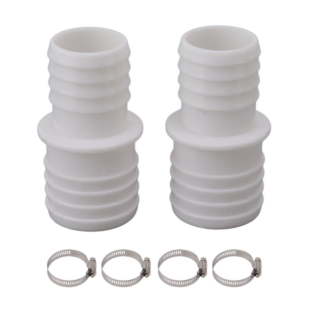 32mm Hose Coupling Pool Hose Adapter with Hose Clamp Hose Adapter Replacement for Pangea Tech