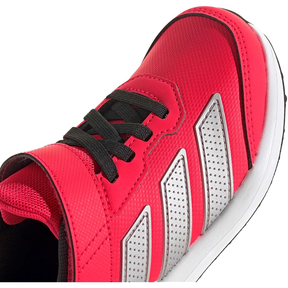 Adidas Kids Faito EL Sneakers Lucid Red/Silver Metallic/Footwear White Unisex 21.0 Cm