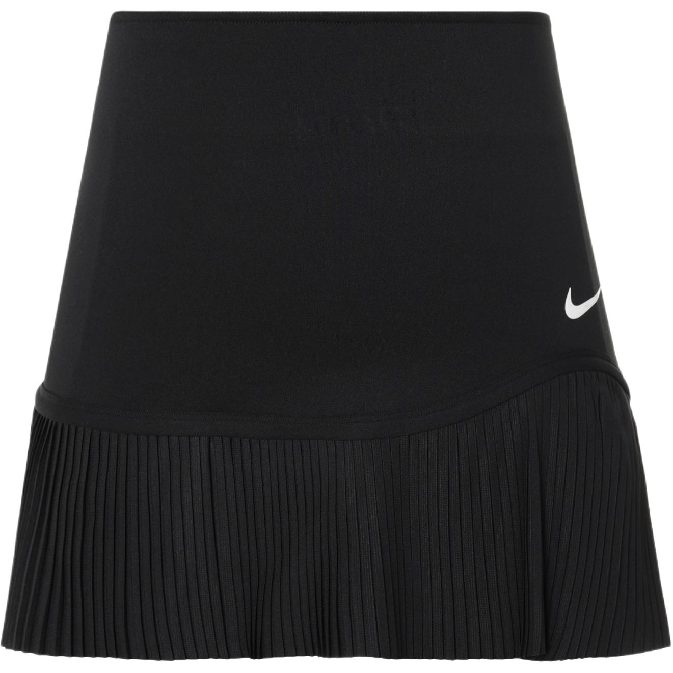 Nike Advantage Logo Print Quick-Dry Tennis Skirt Women Skirts Black FD6533-010 S