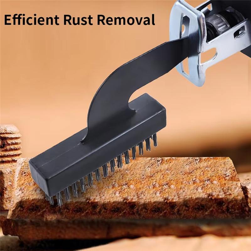 Fresh Reciprocating Saw Spatula Brush Set Reciprocating Saw Shovel And Wire Brush For Removing Rust Dirt