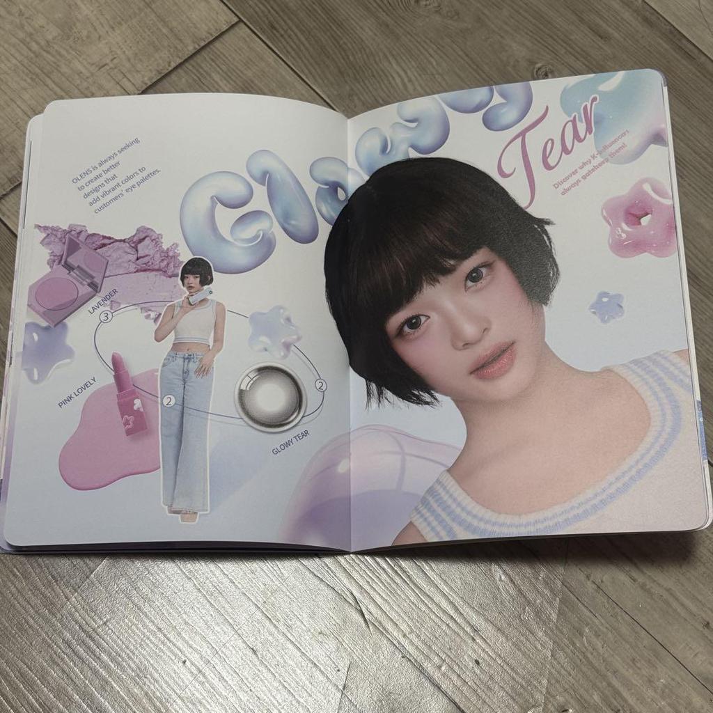 [USED] Newjeans Korea OLENS Brochure Hani